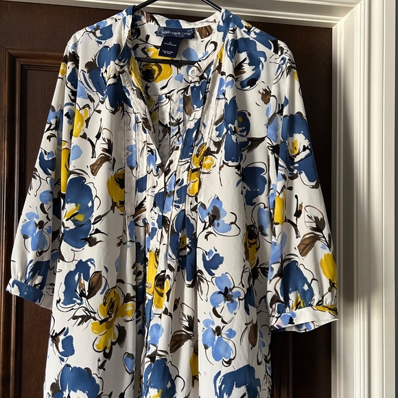 REALLY NICE! SUSAN GRAVER STYLE TUNIC / BLOUSE XL - Picture 1 of 2